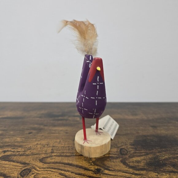 Navajo Folk Art Native American Chicken Hen Rooster Dennis Tom Stanley Hanley - Picture 8 of 12